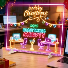Lumiboard Led Drawing Board, 13.7 10 LED Light Up Drawing Tablet,