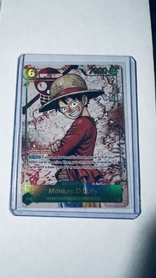 Monkey D. Luffy OP13-118 SEC Parallel Foil 7000 Power Carrying On His Will EN