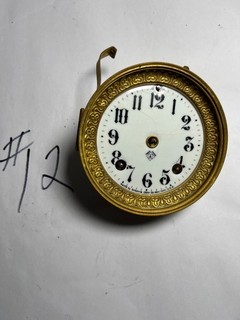 Antique Ansonia Shelf Mantle Wall Clock Movement Parts / Repair Vintage Clock