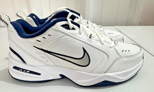 Nike Air Monarch IV Men’s Training Shoes White/Silver Size 11 415445-102 (NIB)