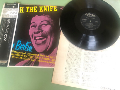 Ella Fitzgerald - Mack The Knife  Ella In Berlin  JAPANESE PRESS + OBI MV 2067