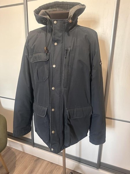 Men Woolrich Parka Grey Cotton 44 / XXL