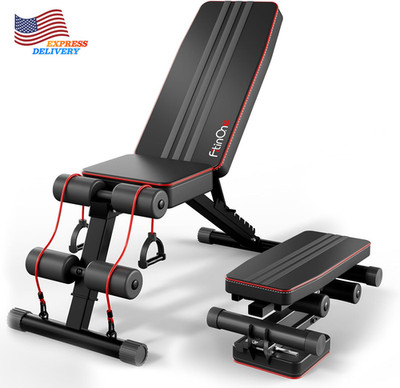 Adjustable Folding Weight Bench 660 Lbs Load Multi-Function Durable for Home Gym