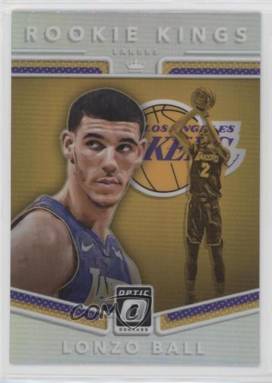 2017-18 Panini Donruss Optic Rookie Kings Holo Prizm Lonzo Ball #2 05v0