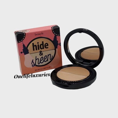 Benefit HIDE & SHEEN Industrial Strength Concealer Boi-ing 02 & WHATT'S UP
