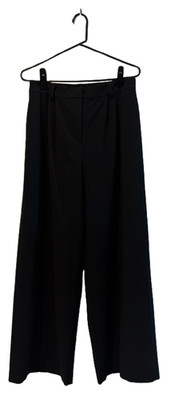 Open Edit The Icon Trousers - Wide Leg - Womens 12 - Black