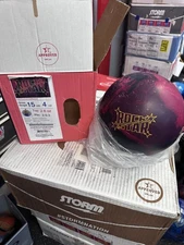 NEW - NIB 15lb Rotogrip Bowling "ROCK STAR" UNDRILLED