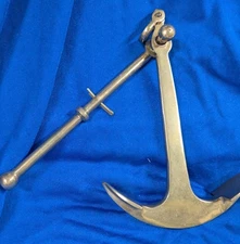 Antique Brass Nautical 8.5 x 15" Ships Boat Balance Anchor 