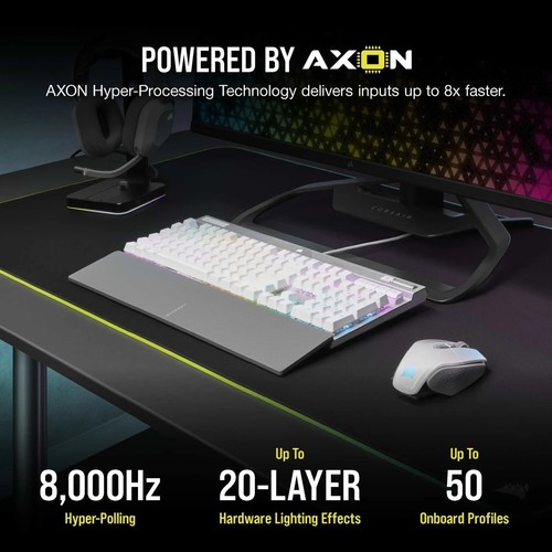 Corsair K70 Pro RGB Optical Mechanical Gaming Keyboard For PC | MAC | Xbox - Picture 9 of 14