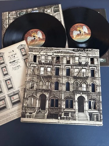 LED ZEPPELIN - Physical Graffiti 1970's Pressing  LP Vinyl VG+/VG+