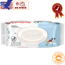 Huggies Simply Clean Unscented Baby Diaper Wipes, 1 Flip-Top Pack 64 Wipes Tota