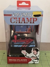 My Arcade Micro Player Retro Mini Arcade Karate Champ NEW NIB
