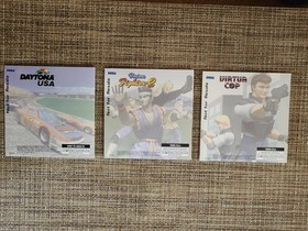 Sega Saturn -  Not For Resale 3 Free Games Pack - Truly 100% Complete