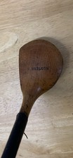 Antique Hickory Spliced Driver 1890 R.Neilson with bone front Plate