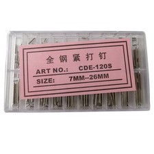 180Pcs 7-26mm Length Watch Band Buckle Tube Friction Pins Link Spring Bar
