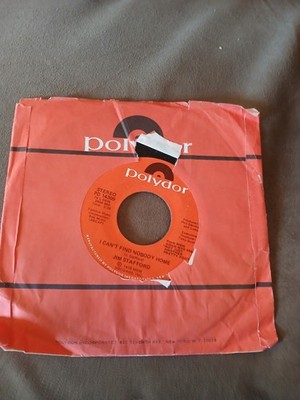 NM JIM STAFFORD COUNTRY  Jasper/I Can t Find Nobody Home 45 RPM VINYL RECORD NM