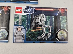 Lego Star Wars Planet Series Manual Lot 9676 TIE Interceptor 9674 9679 ATAT