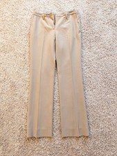 Vintage Prada Milano Lana Virgin Wool Trousers – Tan – IT 40