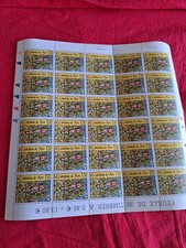 Timbres France Neufs **  FEUILLE COMPLETE  N°3498  ANNEE 2002 TTB RARE