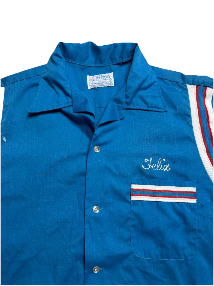 Bowling Blue 1960s Vintage Casual Shirts for Men for sale | eBay