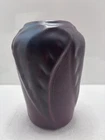 Van Briggle Late Teens Vintage Arts & Crafts Pottery Mulberry Ceramic Leaf Vase