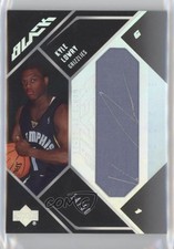 2006-07 Upper Deck UD Black Materials Rookies /50 Kyle Lowry #AMR-KL Auto 9c6