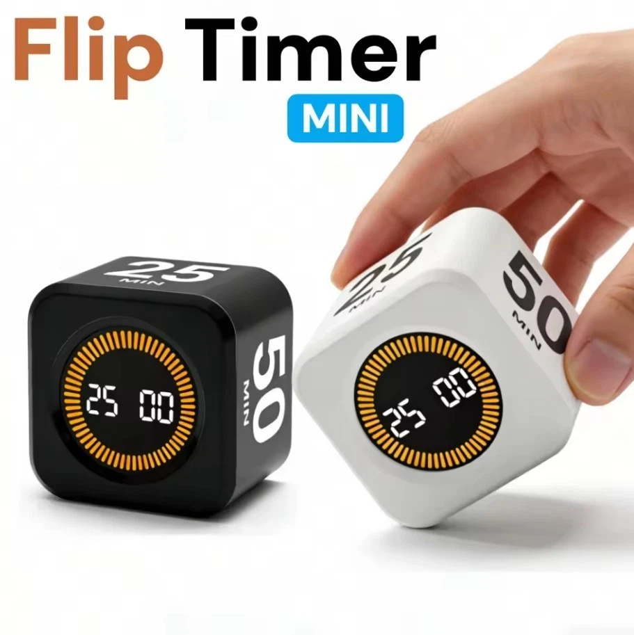 Pomodoro Timer Cube, Digital Productivity Timer, Pause & Resume, Silent, Vibrate
Opens in a new wind
