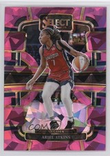2024 Panini Select WNBA Concourse Pink Ice Prizm Ariel Atkins #64 0jn9