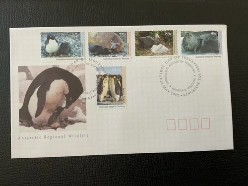 Australia 1992-93 #L83-L89 Antarctic Regional Wildlife - 2 FDCs