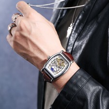 Orologio Meccanico Tourbillon Uomo Completamente Automatico
