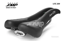 NEW Selle SMP LITE 209 Saddle : BLACK - MADE IN iTALY!