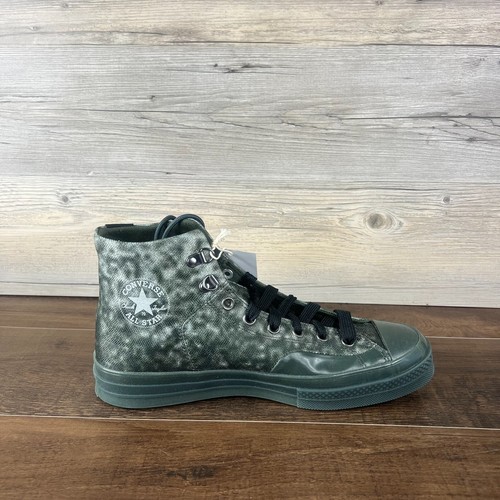 Converse Patta x Chuck 70 High Mens Size 9.5 Black Mineral Grey Rosin A09784C - Picture 6 of 10