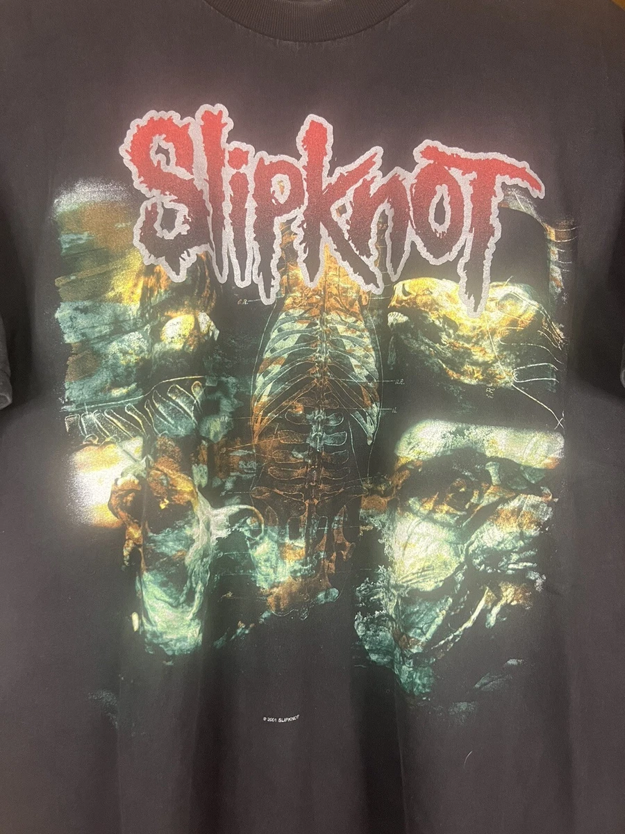 00s Vintage Slipknot Iowa Y2K graphic XL Boxy tee shirt