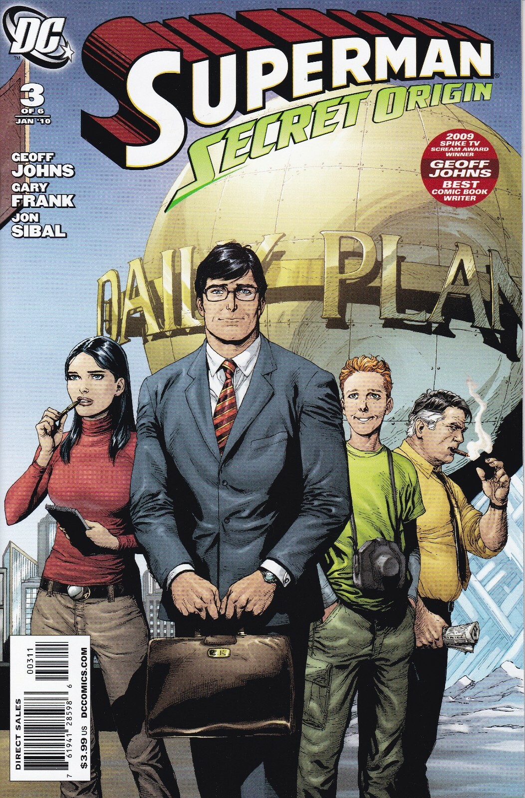 SUPERMAN: Secret Origin #3 plus VARIANT Cover