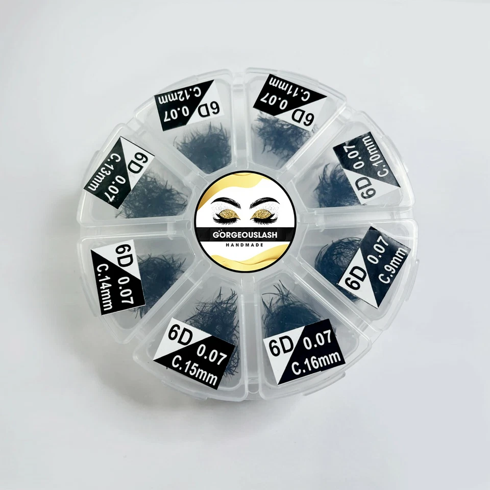 Mixed 6D Lashes. 1000 Premade Volume Fans. Eyelash extensions, Handmade! - Image 4 of 4