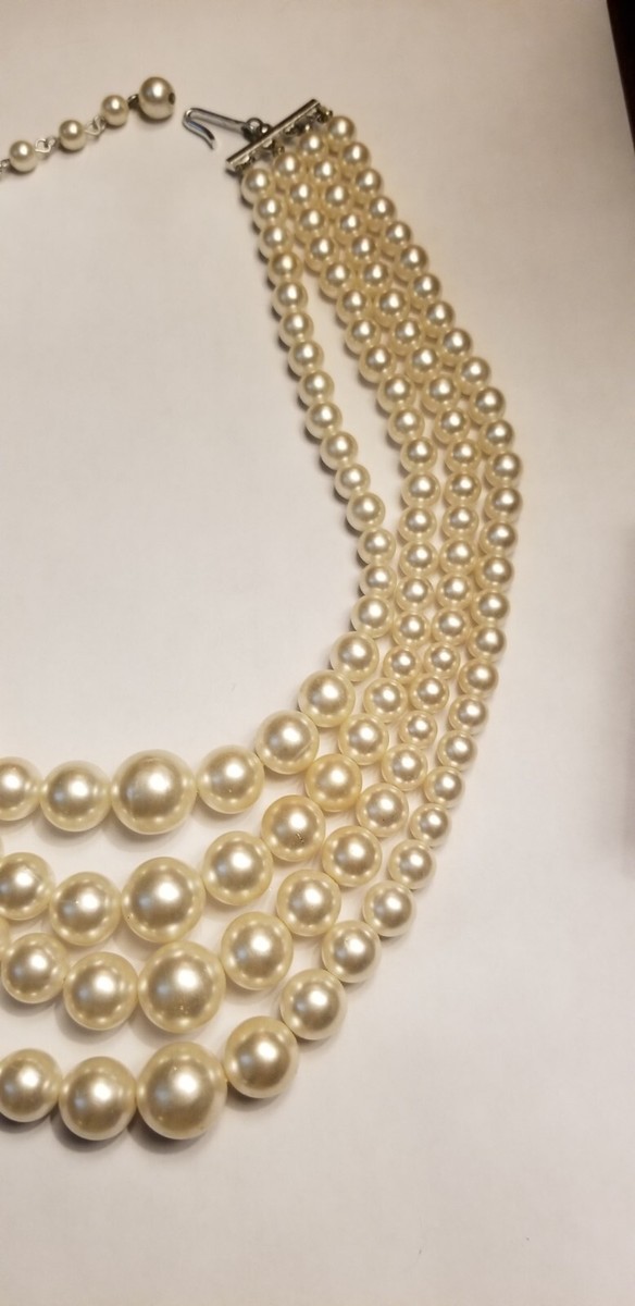 アクセサリー vintage necklace Vintage Rhinestone Jewelry Set, Clip-on Earrings and