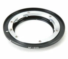 for Nikon lens to Canon EOS 1D 1Ds 5D 5DII 7D 550D 450D 600D 60D 40D 1000D Hot N