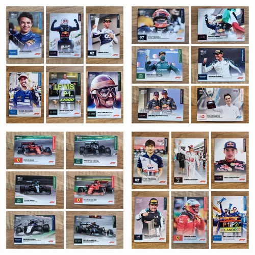 F1 Topps Now Sports Trade Card Formula 1 2021 Season Hamilton Verstappen Rookie