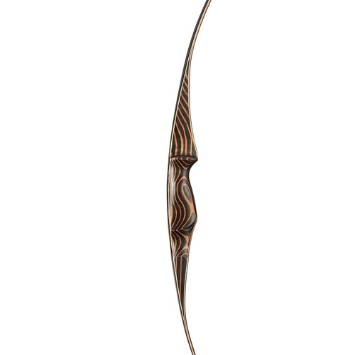 Arco largo tradicional de madera de tiro con arco de 54" de 20-70 libras con juego de carcaj arco de objetivo de caza - Imagen 15 de 21