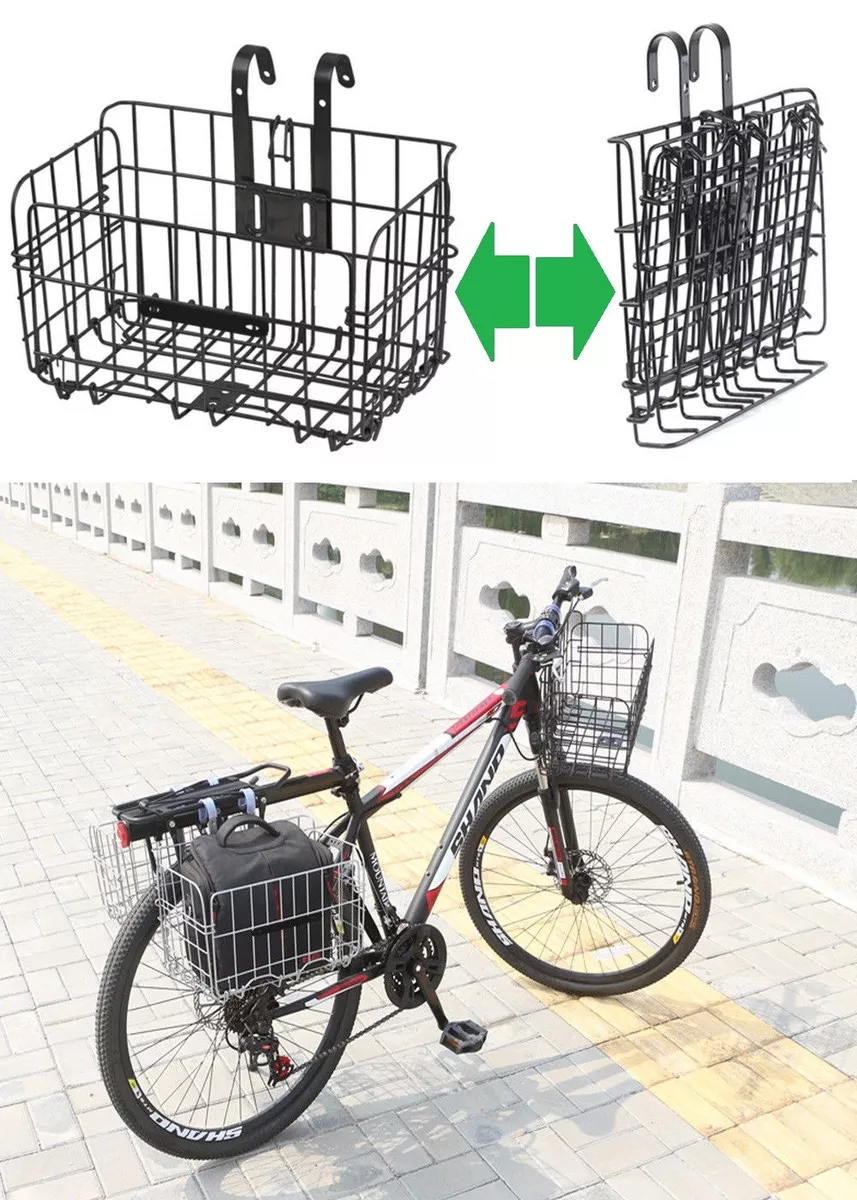 Folding bike sales front basket