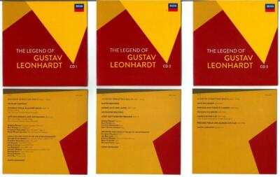 THE LEGEND OF GUSTAV LEONHARDT 15CDセット The Legend of Gustav Leonhardt : 15 CDs // CD Gustav Leonhardt