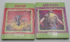 Lot of (2) RARE 1990s Antioch Goosebumps Journal and Address Books Hardback