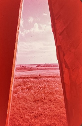 Herb Greene “Prairie chicken House” Oklahoma Architecture 35mm Art Slide - Picture 2 of 4