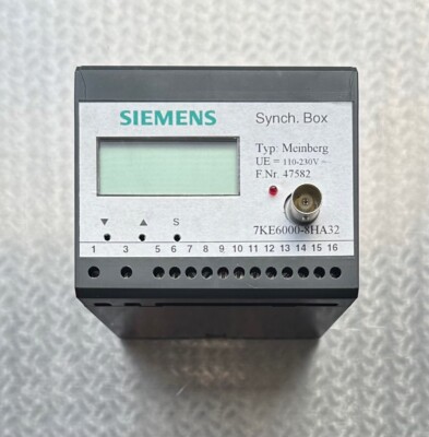 Siemens DCF77 , Sync Box , 7KE6000-8HA12