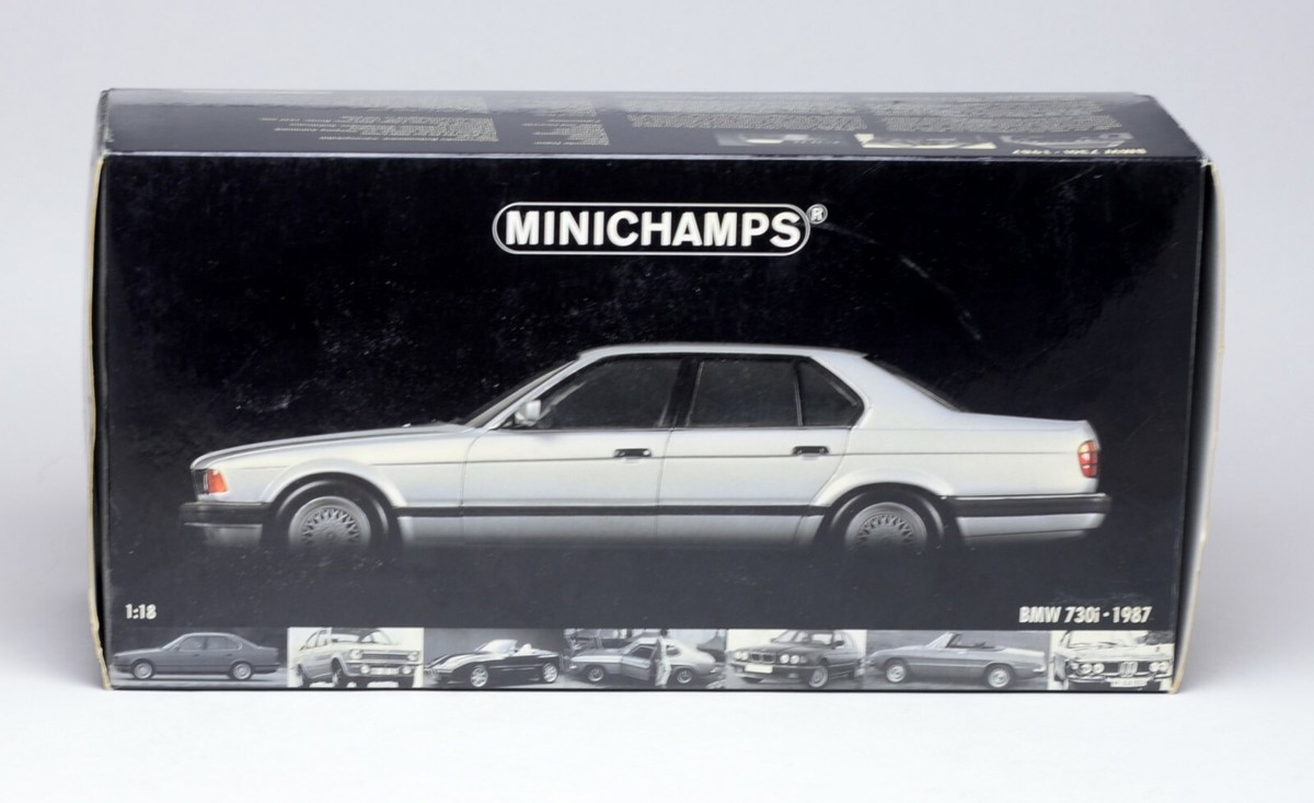 1/18 Minichamps 1987 BMW E32 730i Silver | eBay