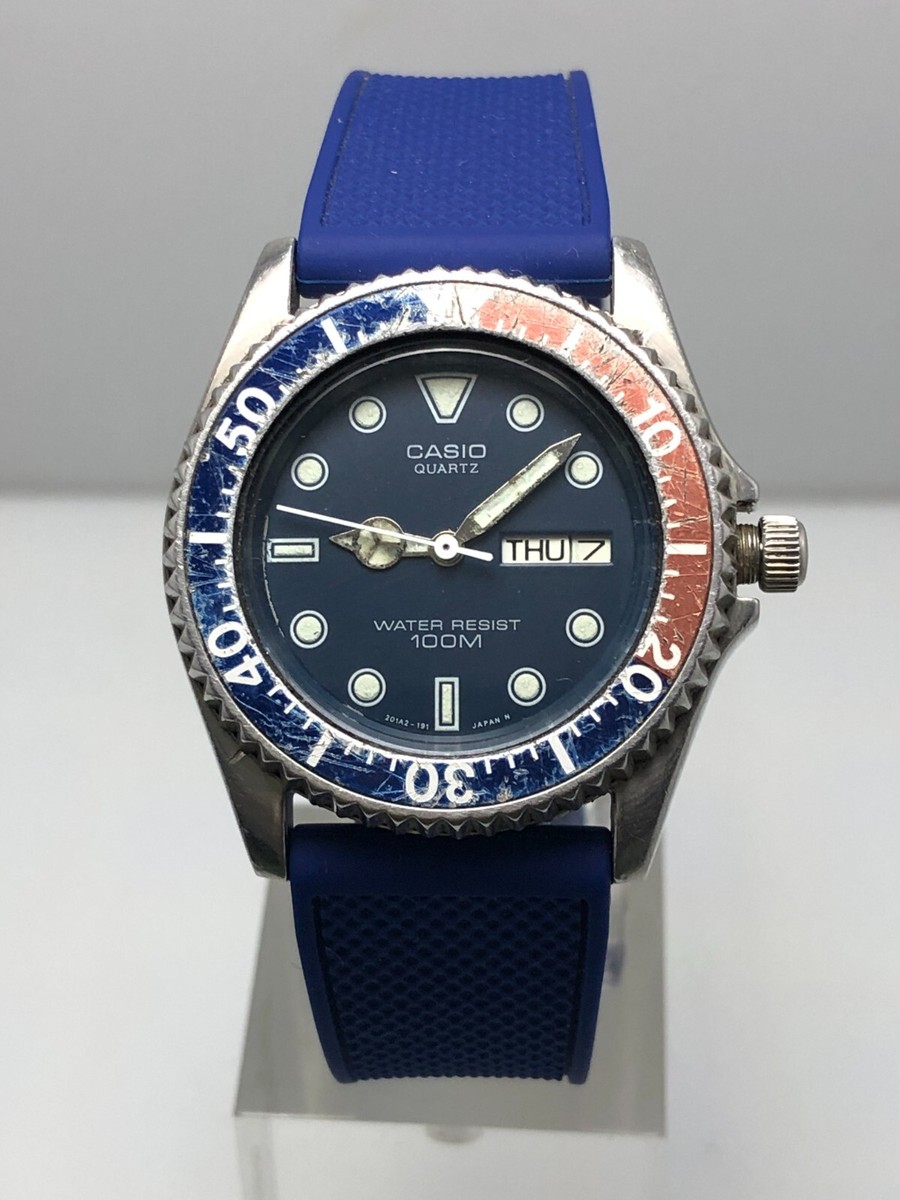 CASIO W-38 80s “Old CASIO” PEPSI Vintage Vintage W-38 : r/casio