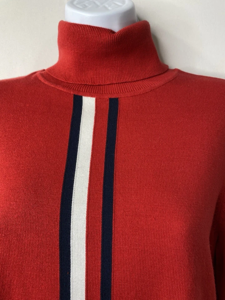 Tommy Hilfiger Womens Sweater Dress Size Small American Preppy Coastal Academia - Image 3 of 4