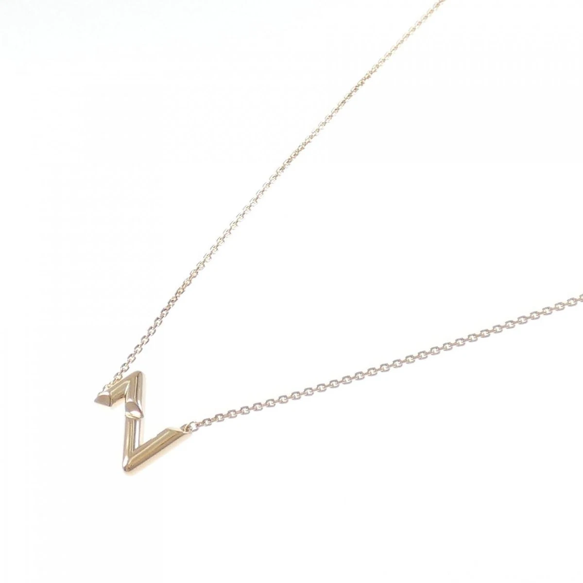 Louis Vuitton Lv Volt Upside Down Pendant, Pink Gold (Q93809)