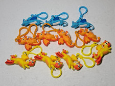 Lot of 11 --- Dragon Keychains American Heart Assoc Kids Heart Challenge