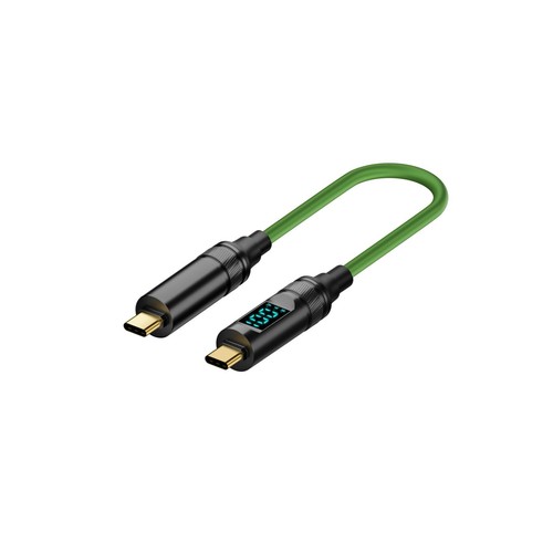 Digital display Type C TO USB C Charging charger Cable 100W 20V 5A 8K 20Gbps - Picture 23 of 27